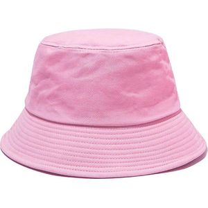 Hoed - Vissershoedje - Bucket Hat - Heren Dames - Roze - Zonnehoed