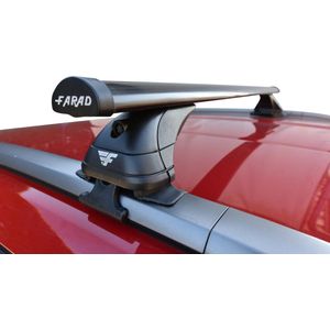 Farad Dakdragers - Cadillac SRX 2005 t/m 2009  - Open Dakrail - Staal - Luxset