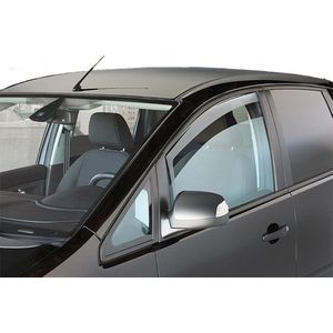 Farad Zijwindschermen - VW T-Cross 5 deurs vanaf 2019 - Voorportieren - Kleur Smokey