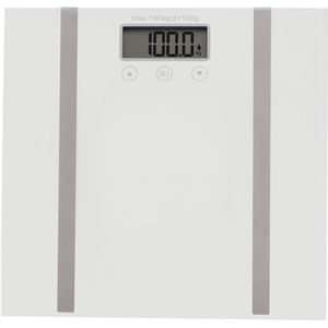 Top Choice - Personenweegschaal met analyser - wit