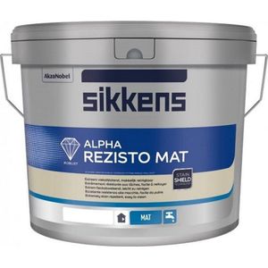 Sikkens Alpha Rezisto Mat 10l - RAL 9010