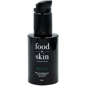 Food for Skin Cucumber Serum – 30 ml – Natuurlijk Serum voor Gevoelige en Onzuivere Huid – Vegan & Microplasticvrij