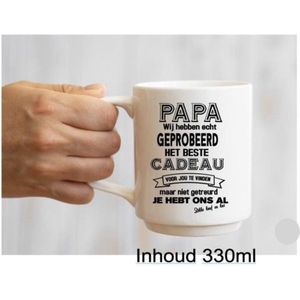 Bedrukte Beker Mok Super Papa Opa Cadeau Vader Koffie Thee Gepersonaliseerde Teksten  Geschenk Verjaardag Vaderdag Spreuken Mug Spreuk Quote Tekst