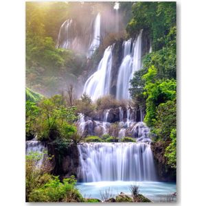 Thi lo su (tee lor su) - de grootste waterval in Thailand - 30x40 Dibond voor Binnen én Buiten - Landschap