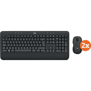 Logitech MK545 Draadloze Toetsenbord en Muis QWERTY 2-Pack