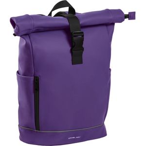 Daniel Ray Highlands Rolltop Laptop Rugzak Waterproof - 15,6 inch - Donkerpaars