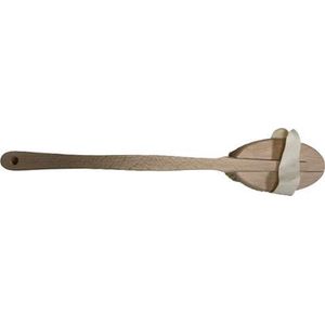 Rugborstel natuurvezel Fiber met de letters BAD