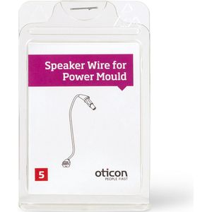 Oticon luidspreker draad Power Mould rechts lengte 5