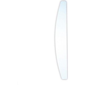 Professionele Moon nagelvijlen Wit | 100/180 grit | Nagelvijl Set van 10 stuks Voor Acryl En Gelnagels