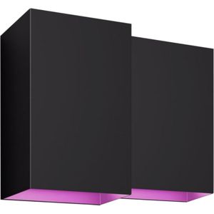 Philips Hue Resonate muurlamp White and Color zwart 2-pack