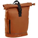 Daniel Ray Highlands Rolltop Laptop Rugzak Waterproof - 15,6 inch - Roest Oranje