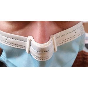 Neusclip - neusklem voor mondmasker - anti mist - anti condens neus clip - brildrager - bril - voorkomen dat je bril aanslaat - neusbeugel voor brildragers