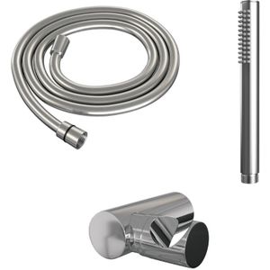 Brauer Chrome Edition Badset - Staafhanddouche - Chroom - Messing - Kranen - Douchekranen - Handdouches - 7423411357380
