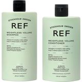 REF - Weightless Volume Set - Shampoo & Conditioner - Vegan - Sulfaatvrij - Parabenenvrij