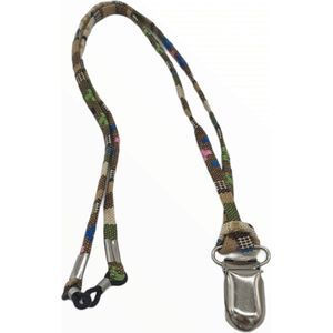 Draagkoordje otoplastieken (op maat gehoorbescherming) | met kledingklem