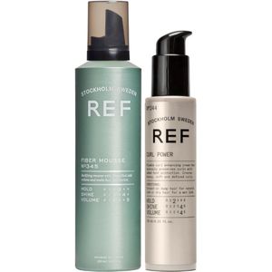 REF - Ultimate Curls Set - 250ml+125ml - Styling Mousse