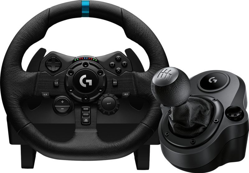 Logitech G923 TRUEFORCE PlayStation & PC + Driving Force Shifter