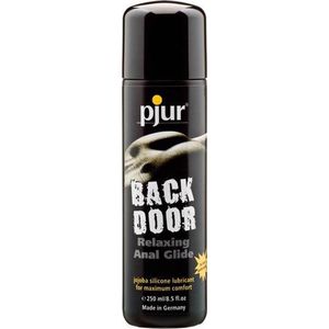 pjur - Pjur - Back Door Relaxing Silicone Anaal Glide 250 ml - Glijmiddel - Anaal siliconenbasis