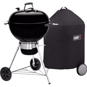 Weber Master Touch GBS E-5750 57 cm Zwart + Weber Luxe Hoes 57 cm