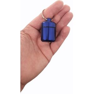Pillendoosje  Blauw Groter model