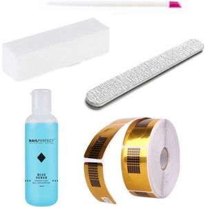 Complete Acryl sjablonen set - Nagelverlenging set - Poly gel Nails - Kunstnagel pakket - 500 stuks