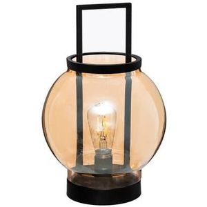 LED-lamp Lantarn Amber - Werkt op batterijen (incl. lamp) - H31,5 cm