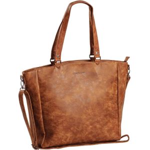 Daniel Ray Laptop Schoudertas 15'' Sumter Cognac