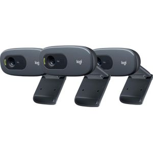 Logitech C270 - HD-Webcam - Triple Pack