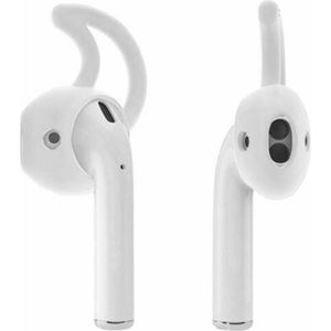 Oordopjes Anti slip Transparant - Siliconen Earhooks - Geschikt voor Apple Airpods - 1 Paar