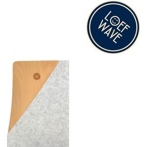 LOEF WAVE Original® - Balance Board –Nottingham grey balansspeelgoed – balanstrainer – balansbord kinderen – balansplank