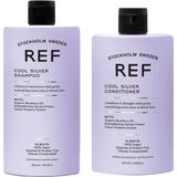 REF - Cool Silver Set - Shampoo & Conditioner - Paarspigment - 100% Vegan
