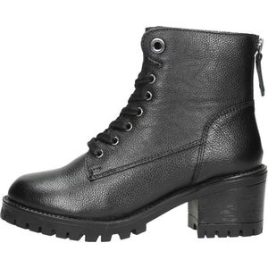 SUB55 Dames veterschoenen Veterschoenen Hak - zwart - Maat 38