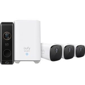 Eufycam 2 Pro 3-pack + Eufy Video Doorbell Dual 2 Pro