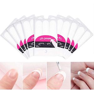 Paie Nagelsticker French Manicure Voordeelset - 10 x 51 stuks