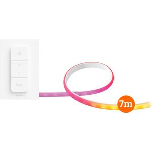 Philips Hue Gradient Lightstrip basisset 7 meter + Draadloze dimmer