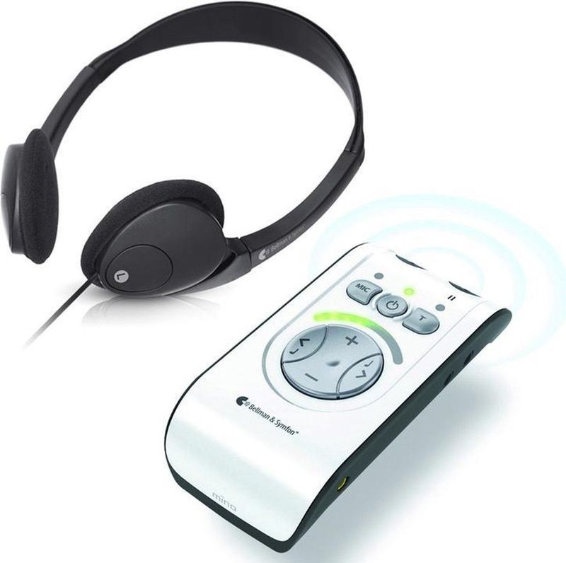 Bellman - Mino - Digitale Luisterhulp - Zwart - Inclusief Koptelefoon en TV Kit