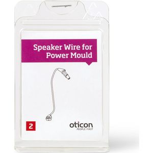Oticon - Speaker Draad - Geschikt voor Oticon RITE - Power Mould - Lengte 3