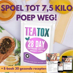 Teatox™ detox thee - voor schone darmen en snellere stofwisseling
