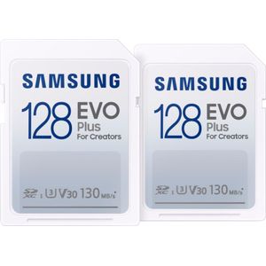 Samsung EVO Plus SDXC 128GB - Duo Pack
