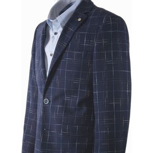 Carter & Davis - 2628-2427 - Heren Colbert - Geruit - Modern Fit