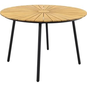 Dave teak tuintafel rond - Ø 110 cm.