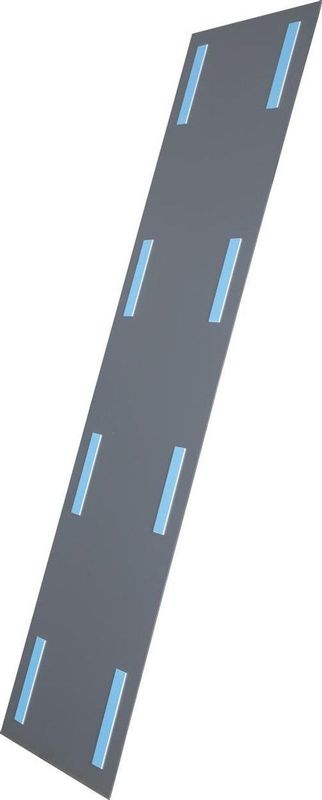 KILAMY - XXL Deur Plakspiegel - Rechthoek - ca. 37x135 cm - Passpiegel - Zelfklevend