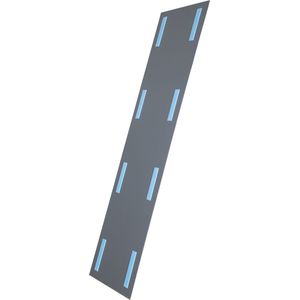 MLK - Deur plakspiegel - 27x105 cm - Passpiegel groot - rechthoek - cadeautje - verjaardag - beauty - verzorging - decoratie - deurspiegel - deurspiegel - passpiegel zelfklevend