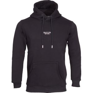 Ballin - Hoodie - Heren - Zwart - Katoen - 2350
