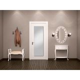 KILAMY - XXL Deur Plakspiegel - Rechthoek - ca. 37x135 cm - Passpiegel - Zelfklevend