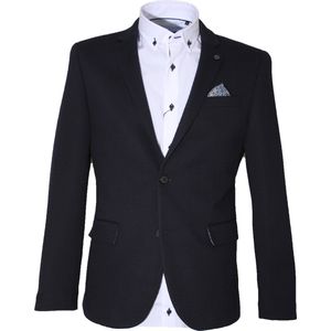 Carter & Davis - Casual colbert - Heren   Blauw - Polyester - 2628-6435