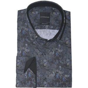 Dutch Bastard - Overhemd - 100% Katoen - Lange Mouwen - Regular Fit - Allover Print