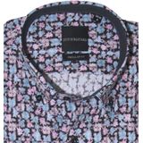 Dutch Bastard - 2425070-r3 - Heren Overhemd - Allover Dessin - Regular Fit - 100% Katoen