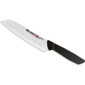 Quttin Momo santoku mes 16 cm zwart