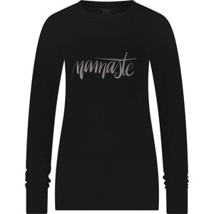Urban Goddess - Namaste - Yoga Sportshirt - Zwart - Lange Mouwen